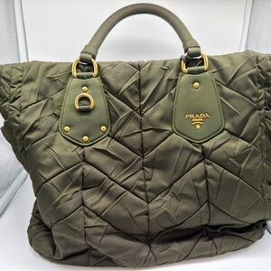 Prada Quilted Tessuto Nylon 2-Way Tote bag